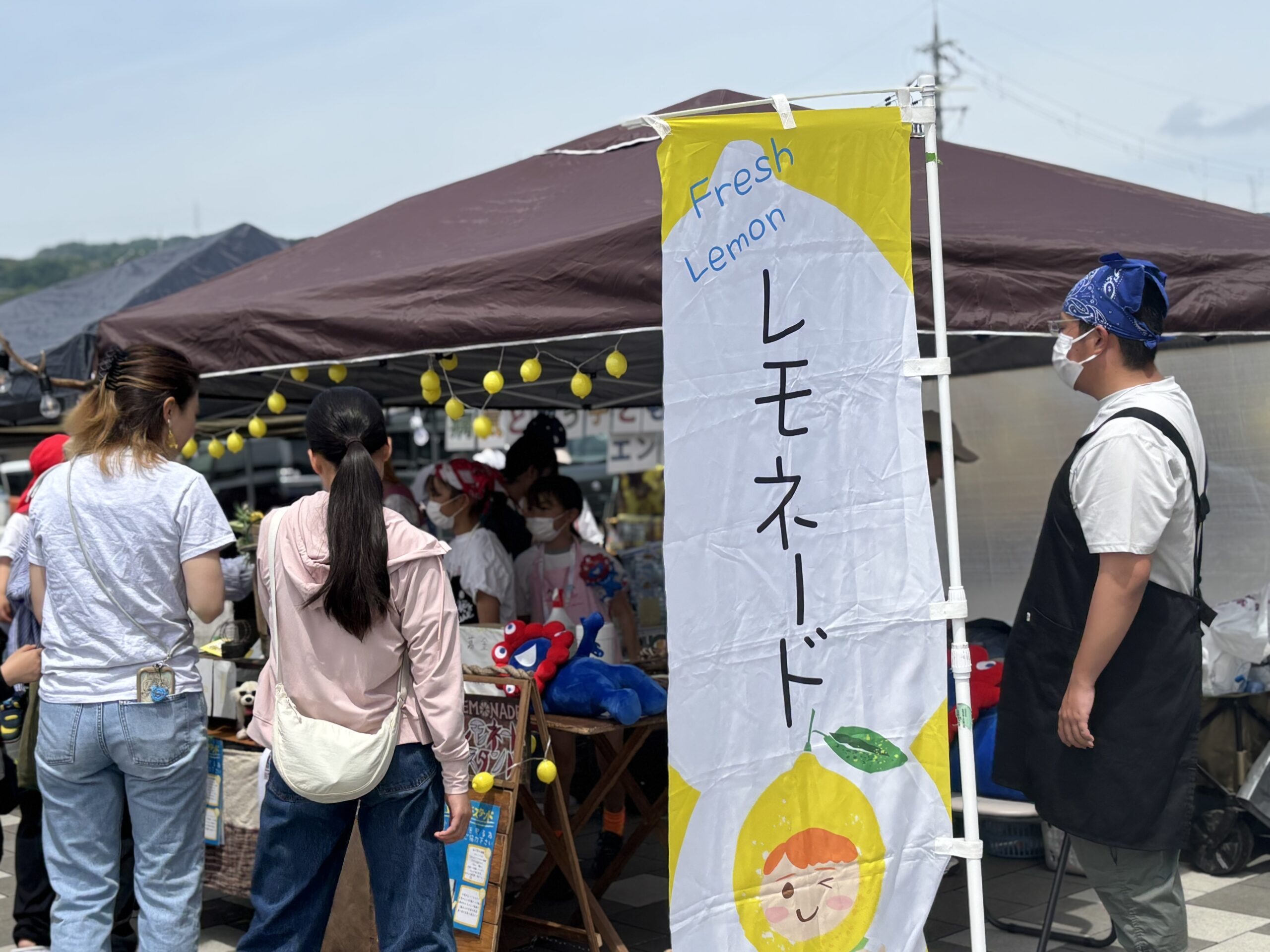 レモネードスタンド全景