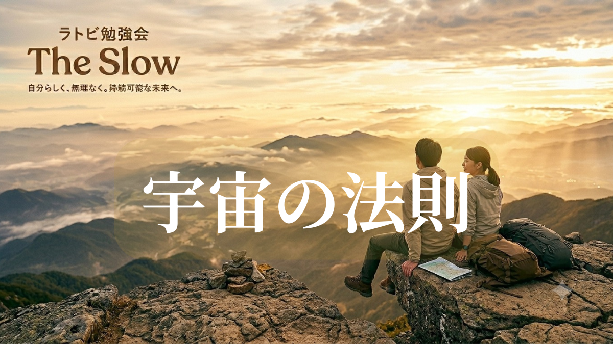 投稿についてもっと詳しく 「自然か不自然か」で日常が変わる｜宇宙の法則を暮らしに活かすラトビ勉強会